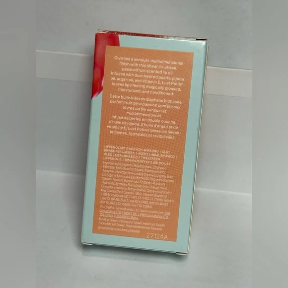 Morphe Lust Potion Bi-Phase Lip Oil – Juicy Details  (Passionfruit) NEW - Picture 4 of 6